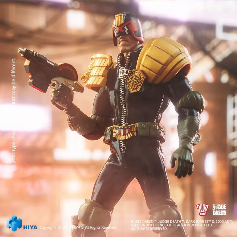 Judge Dredd Exquisite Super Series akcijska figura 1/12 John Rambo 15 cm fotografija proizvoda