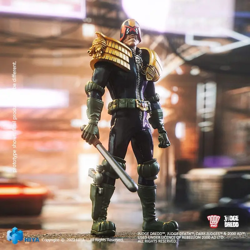 Judge Dredd Exquisite Super Series akcijska figura 1/12 John Rambo 15 cm fotografija proizvoda