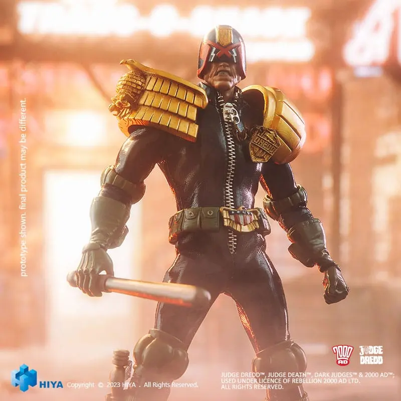 Judge Dredd Exquisite Super Series akcijska figura 1/12 John Rambo 15 cm fotografija proizvoda