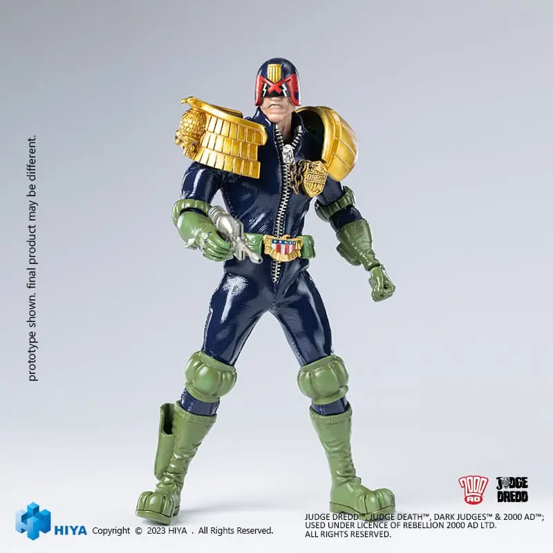 Judge Dredd Exquisite Super Series akcijska figura 1/12 John Rambo 15 cm fotografija proizvoda