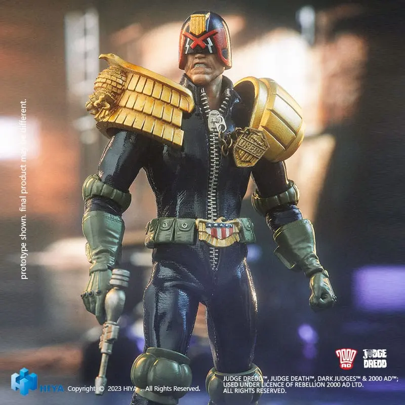 Judge Dredd Exquisite Super Series akcijska figura 1/12 John Rambo 15 cm fotografija proizvoda