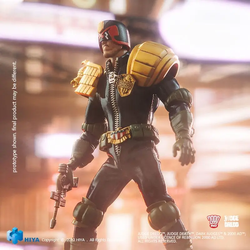 Judge Dredd Exquisite Super Series akcijska figura 1/12 John Rambo 15 cm fotografija proizvoda