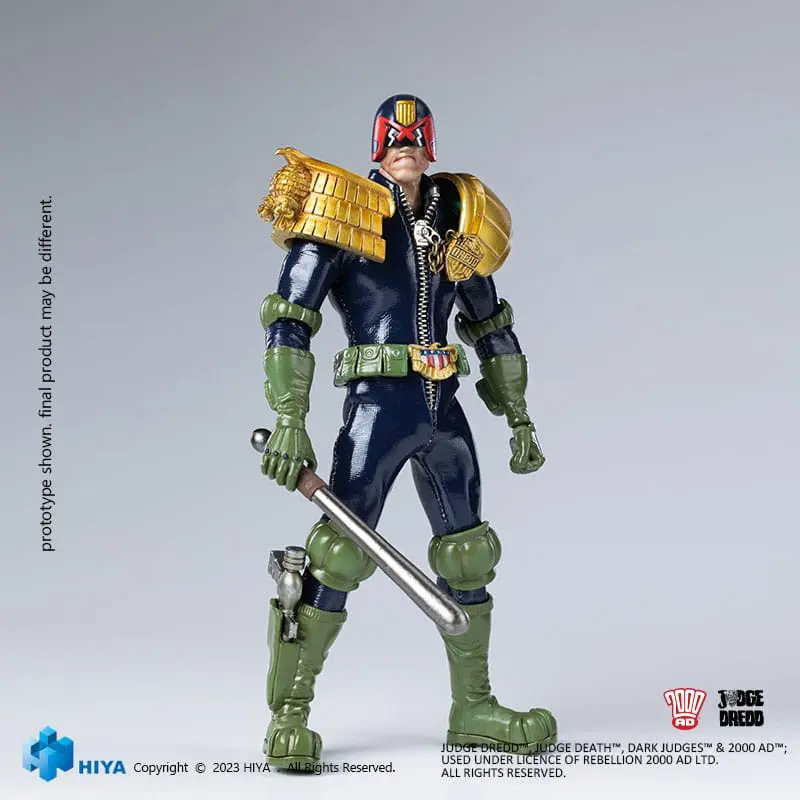 Judge Dredd Exquisite Super Series akcijska figura 1/12 John Rambo 15 cm fotografija proizvoda