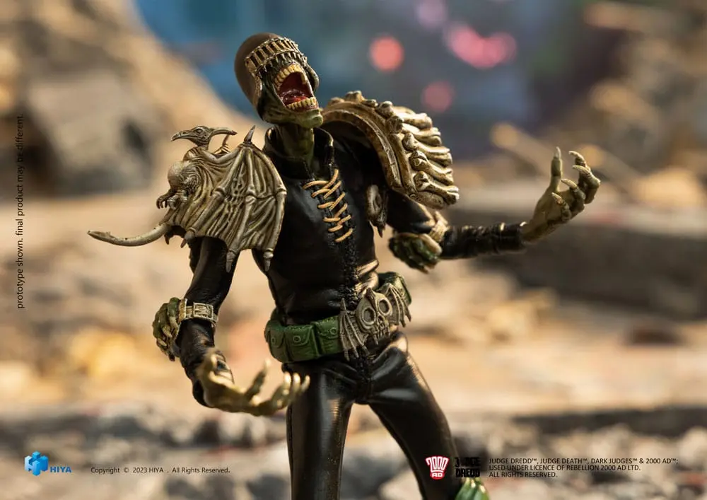 Judge Dredd Exquisite Super Series akcijska figura 1/12 Judge Death 16 cm fotografija proizvoda