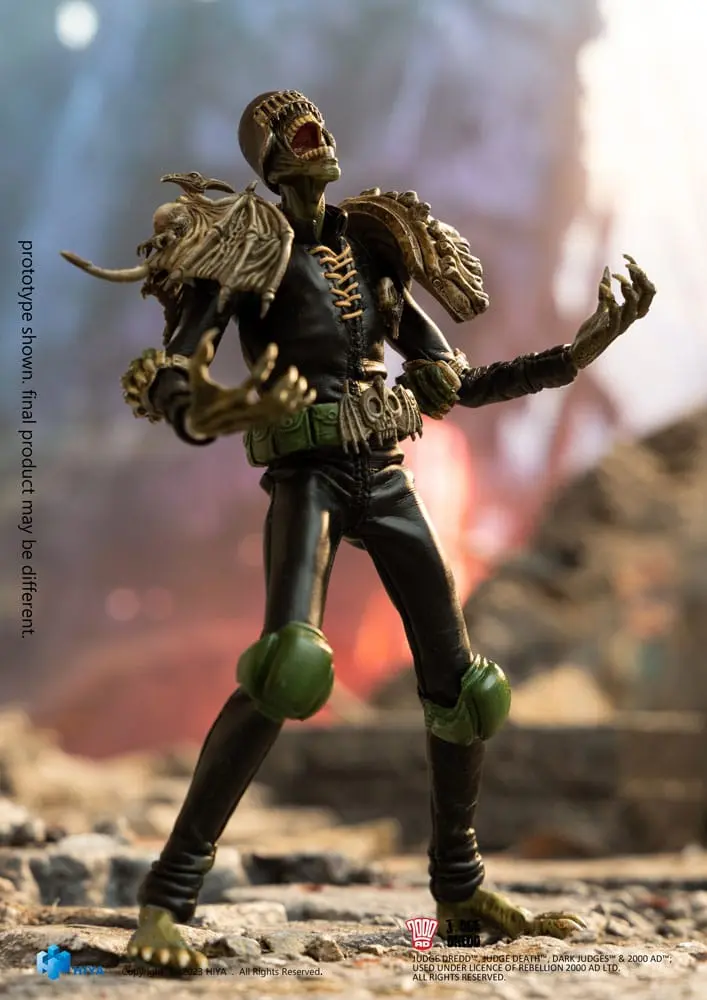 Judge Dredd Exquisite Super Series akcijska figura 1/12 Judge Death 16 cm fotografija proizvoda