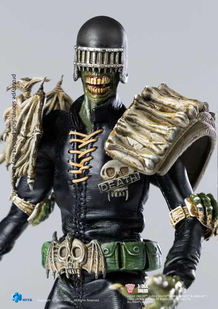 Judge Dredd Exquisite Super Series akcijska figura 1/12 Judge Death 16 cm fotografija proizvoda