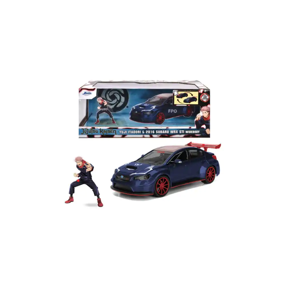 Jujutsu Kaisen Diecast Model 1/24 2016 Subaru WRX STI - Model od lijevanog metala u mjerilu 1/24 fotografija proizvoda