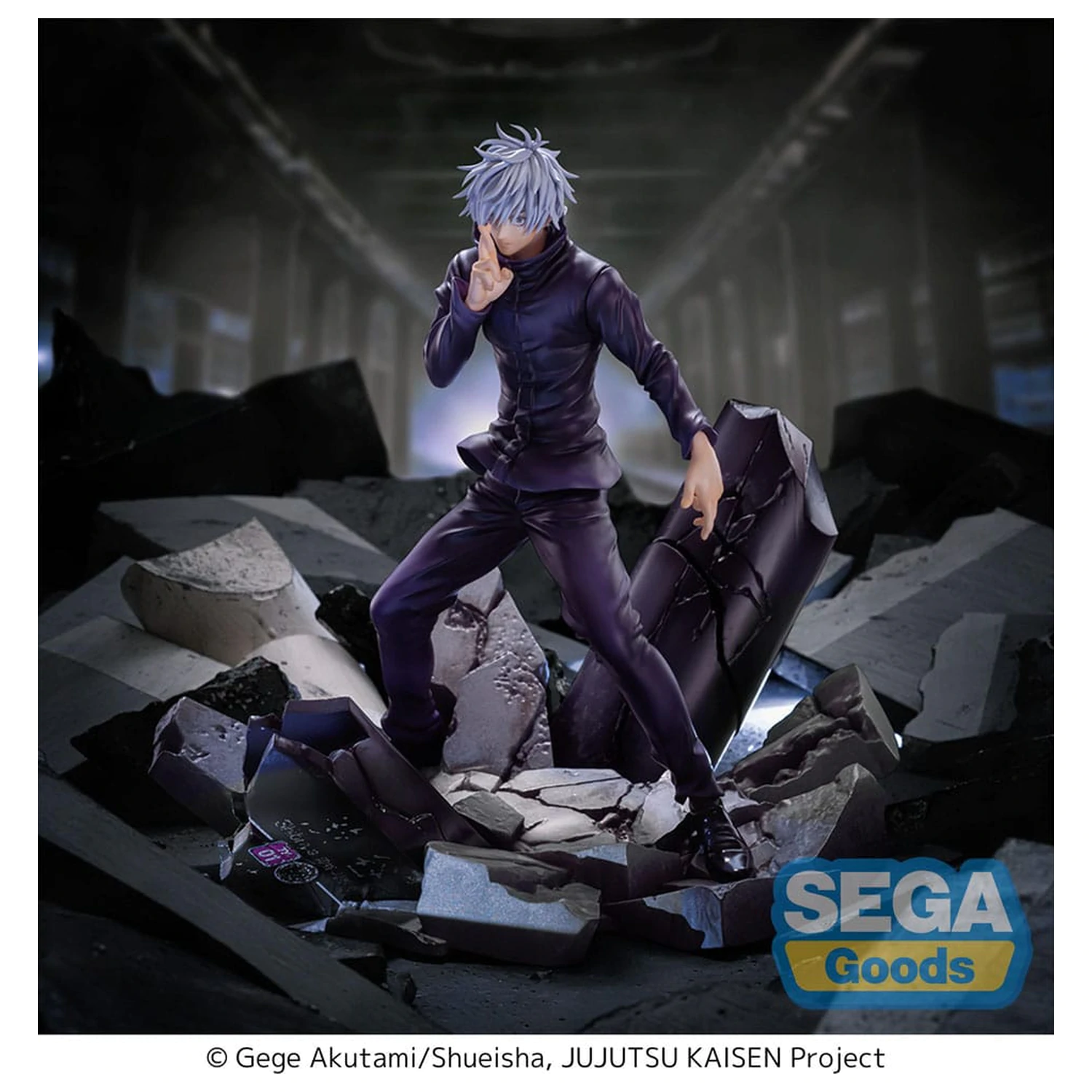 Jujutsu Kaisen Figurizm Luminasta PVC statua Shibuya Incident Satoru Gojo Unlimited Void 21 cm fotografija proizvoda