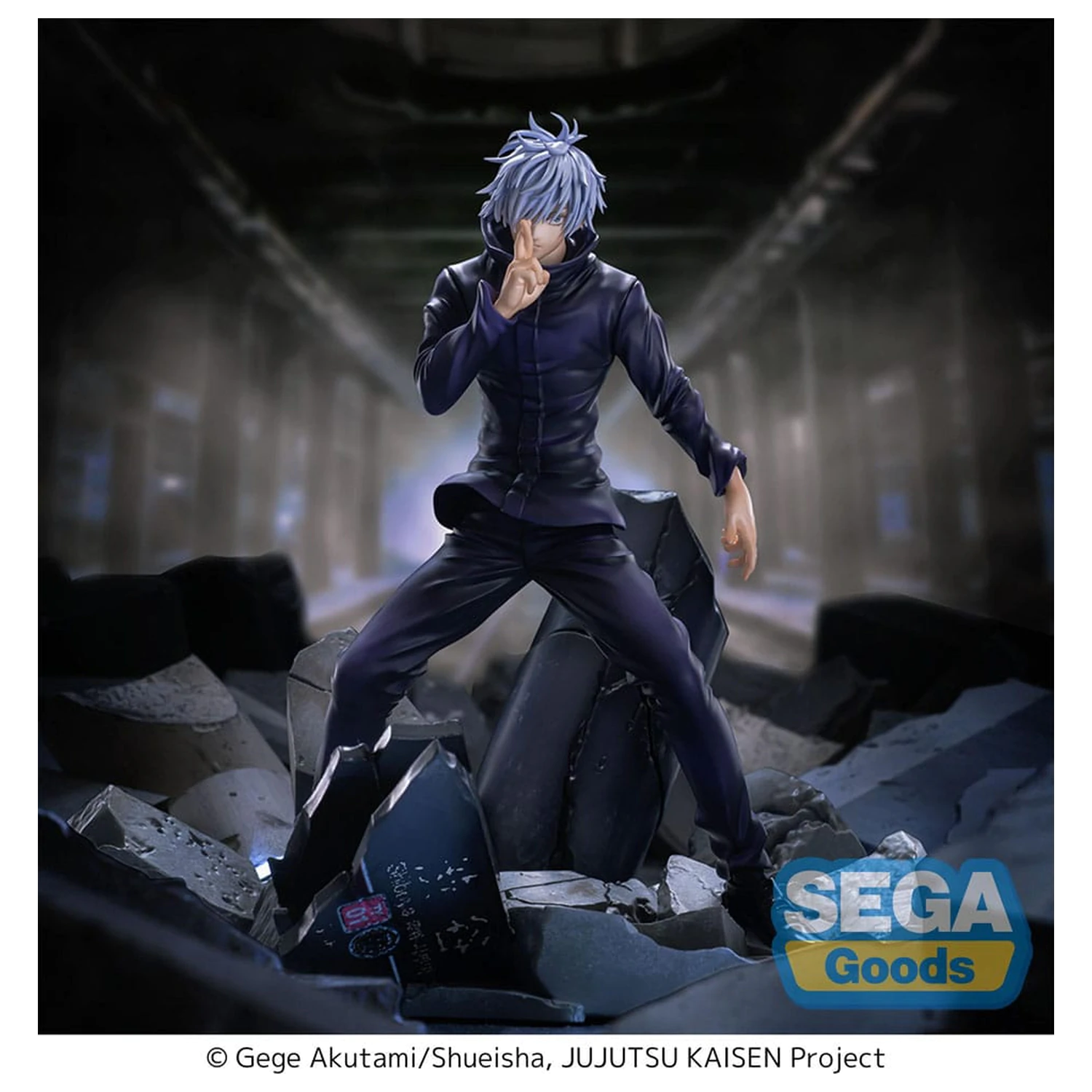 Jujutsu Kaisen Figurizm Luminasta PVC statua Shibuya Incident Satoru Gojo Unlimited Void 21 cm fotografija proizvoda