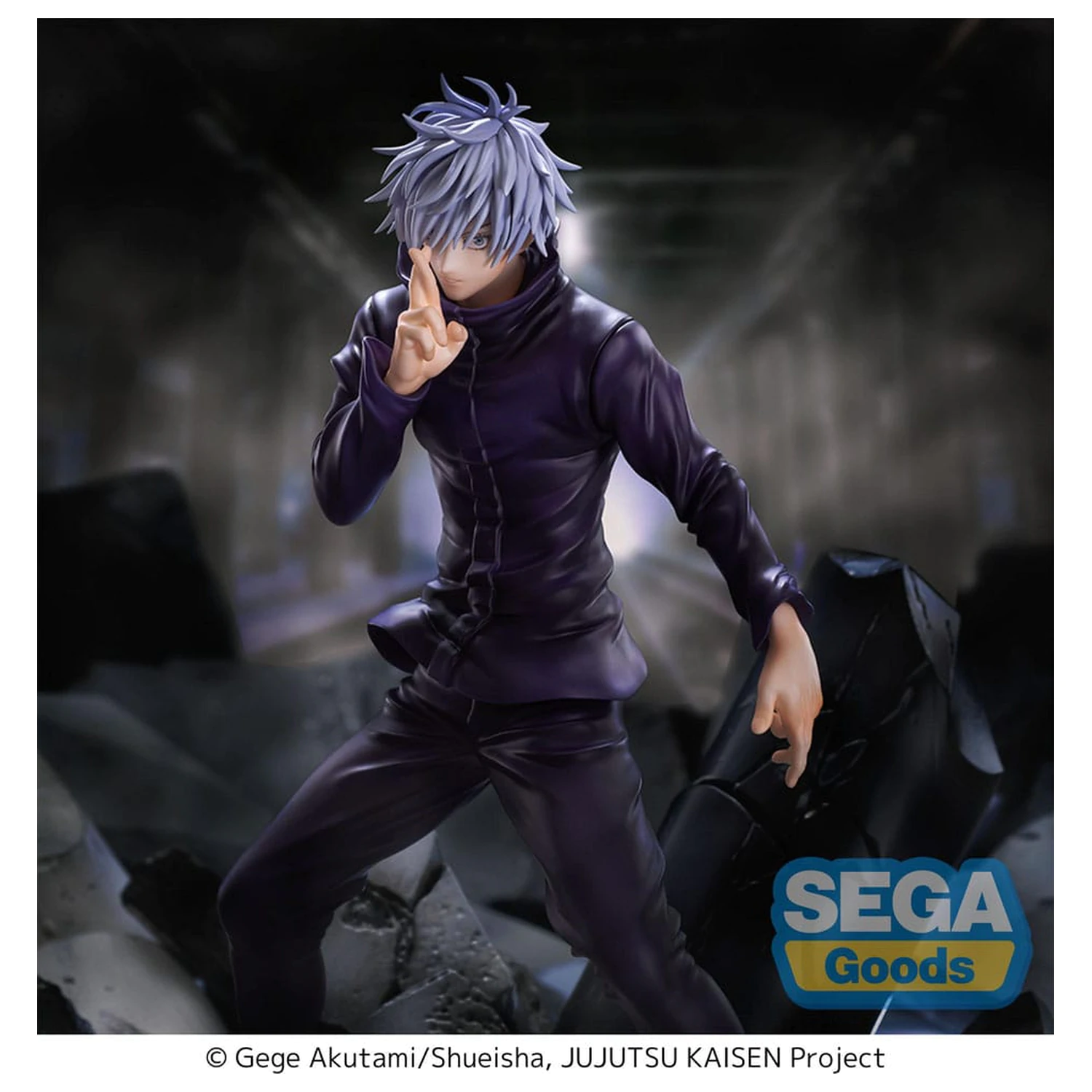 Jujutsu Kaisen Figurizm Luminasta PVC statua Shibuya Incident Satoru Gojo Unlimited Void 21 cm fotografija proizvoda