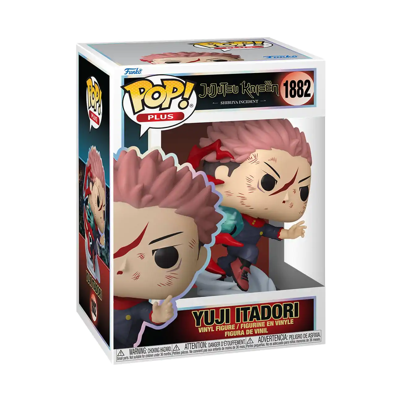 Jujutsu Kaisen Funko POP! Plus Animation Vinyl Figure Yuji Itadori 9 cm fotografija proizvoda