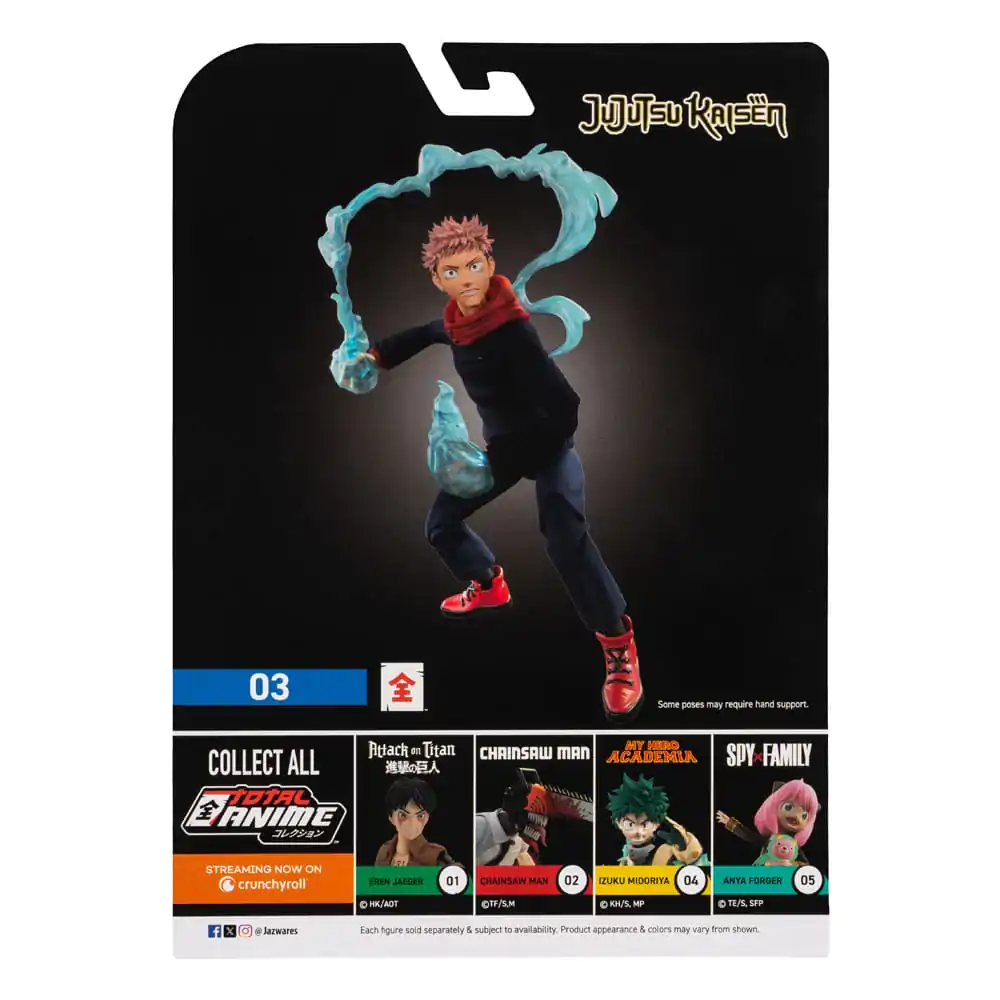 Jujutsu Kaisen Akcijska figura Juji Itadori 17 cm fotografija proizvoda