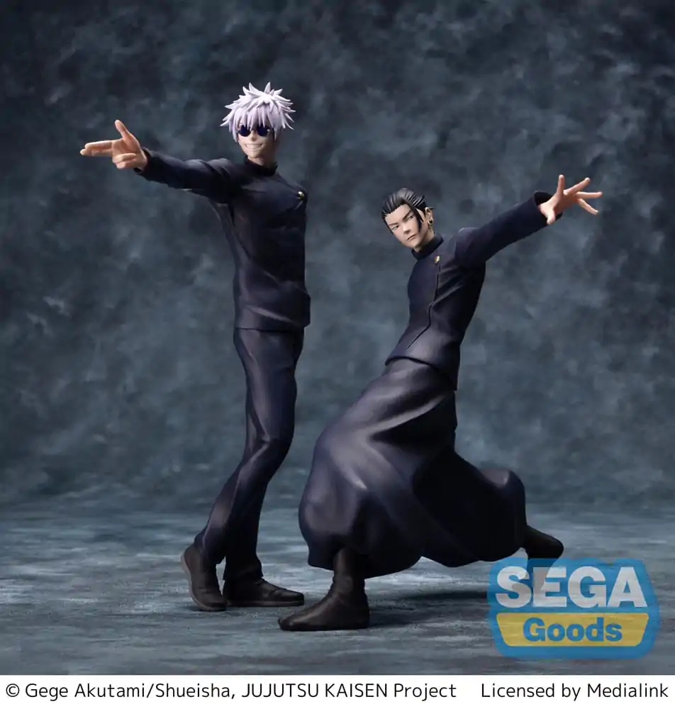 Jujutsu Kaisen Luminasta PVC Kip Kaigyoku/Gyokusetsu "Suguru Geto" Strong Duo 17 cm fotografija proizvoda