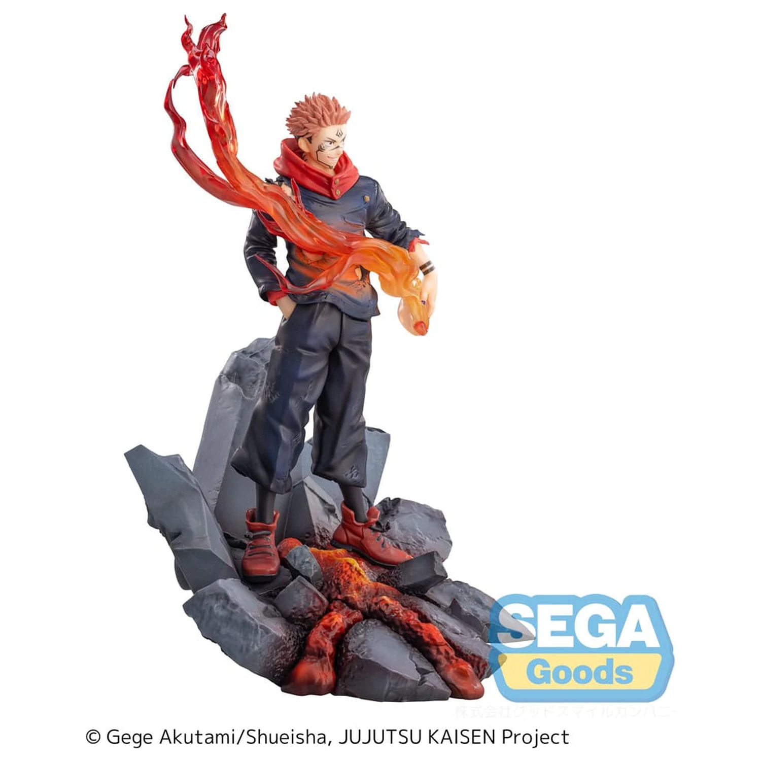 Jujutsu Kaisen Luminasta PVC Kip Sukuna Fuga 23 cm fotografija proizvoda