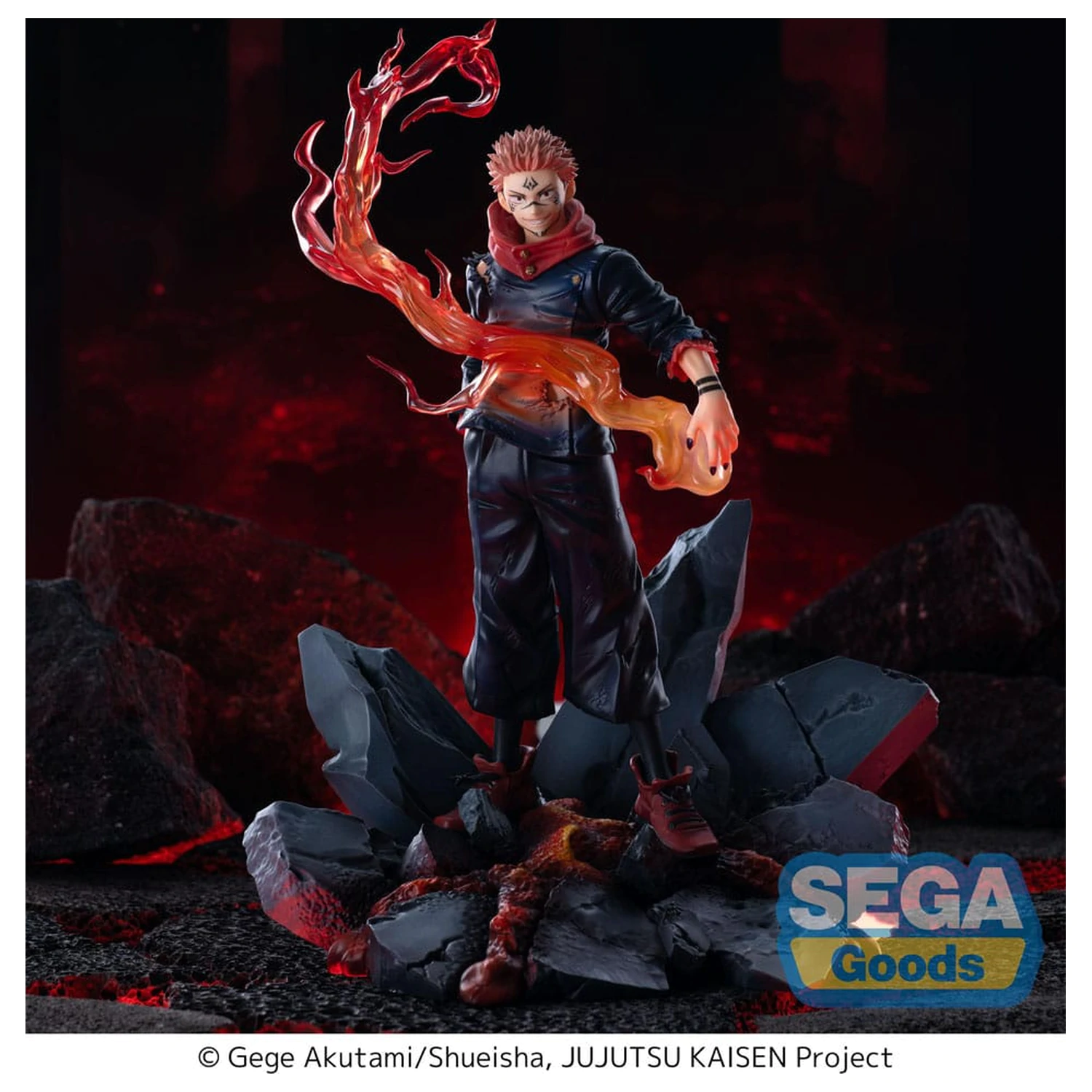 Jujutsu Kaisen Luminasta PVC Kip Sukuna Fuga 23 cm fotografija proizvoda