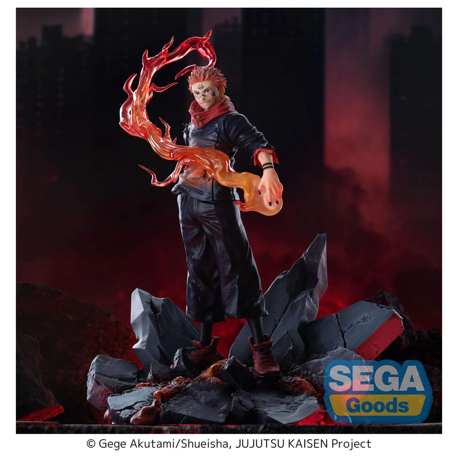Jujutsu Kaisen Luminasta PVC Kip Sukuna Fuga 23 cm fotografija proizvoda