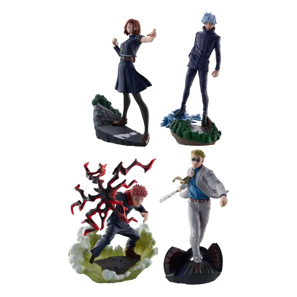 Jujutsu Kaisen Petitrama Series Kolekcionarska Figura Set od 3 Jujutsu Kaisen Series Vol.2 Set 9 cm fotografija proizvoda