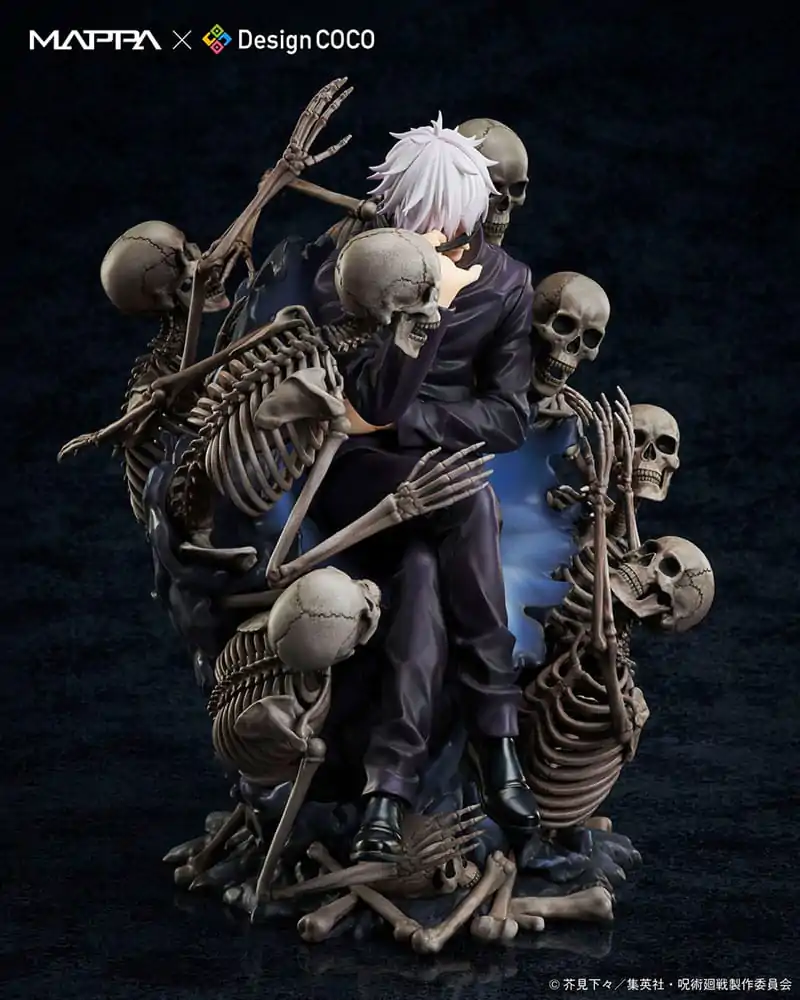 Jujutsu Kaisen Shibuya Incident Mappa x Design Coco PVC Kip 1/7 Satoru Gojo 23 cm fotografija proizvoda