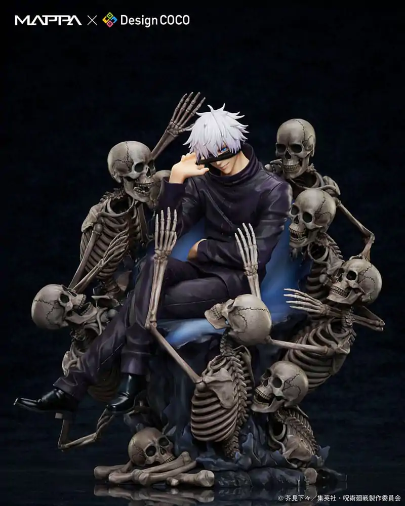 Jujutsu Kaisen Shibuya Incident Mappa x Design Coco PVC Kip 1/7 Satoru Gojo 23 cm fotografija proizvoda
