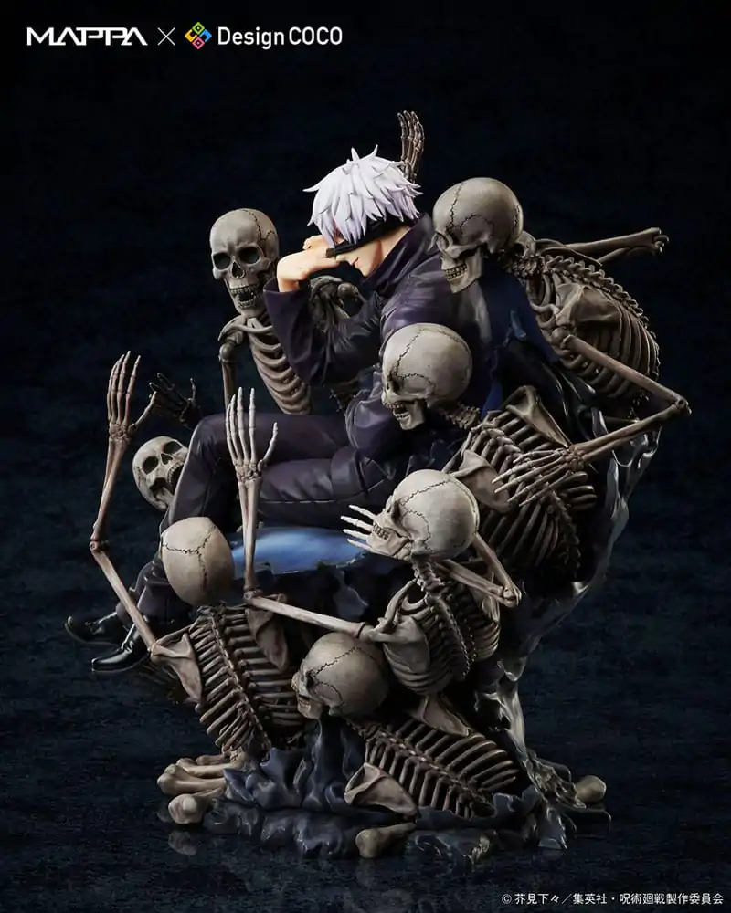 Jujutsu Kaisen Shibuya Incident Mappa x Design Coco PVC Kip 1/7 Satoru Gojo 23 cm fotografija proizvoda