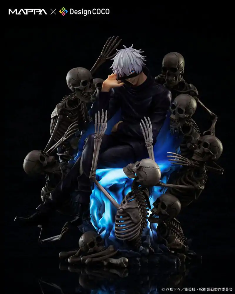Jujutsu Kaisen Shibuya Incident Mappa x Design Coco PVC Kip 1/7 Satoru Gojo 23 cm fotografija proizvoda