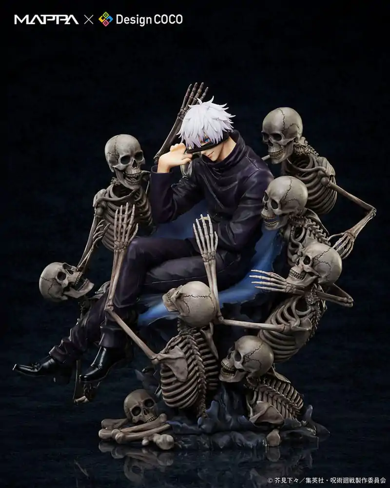 Jujutsu Kaisen Shibuya Incident Mappa x Design Coco PVC Kip 1/7 Satoru Gojo 23 cm fotografija proizvoda