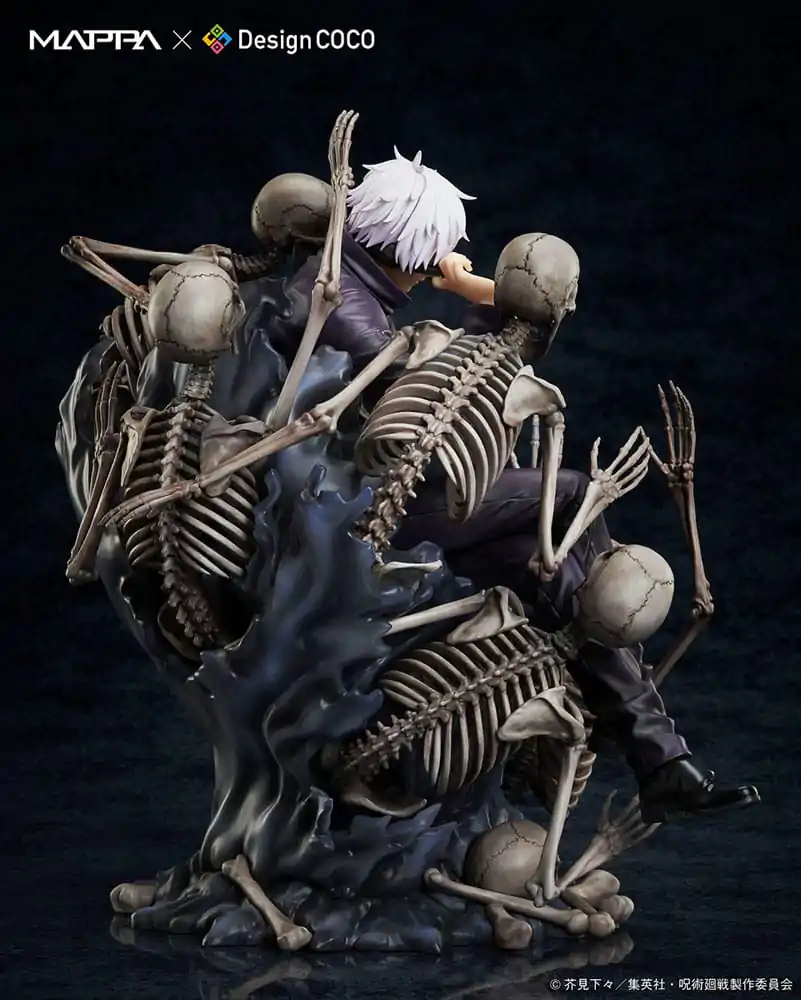 Jujutsu Kaisen Shibuya Incident Mappa x Design Coco PVC Kip 1/7 Satoru Gojo 23 cm fotografija proizvoda