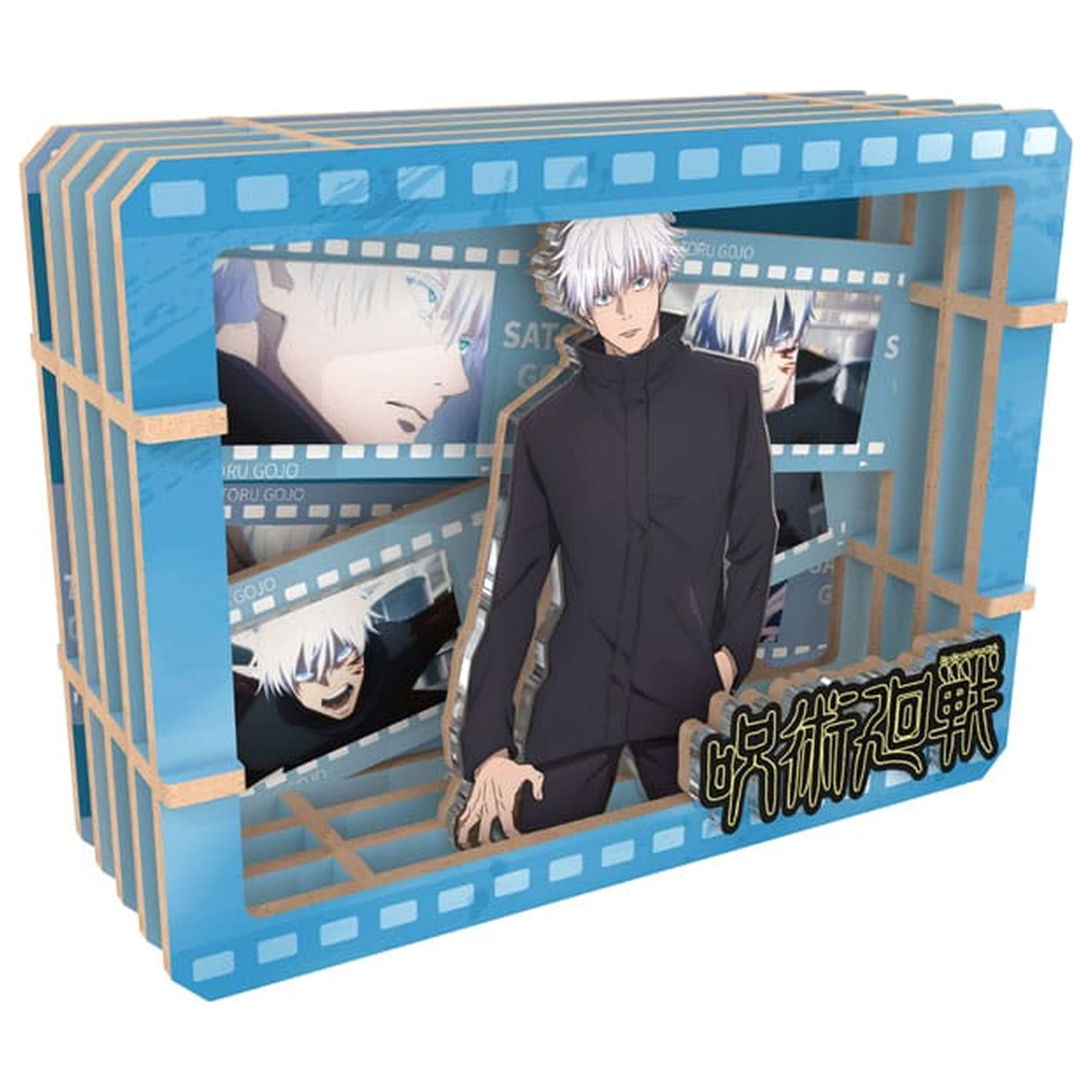 Jujutsu Kaisen Model Kit Wooden Gallery Film Okvir (S) Gojo fotografija proizvoda