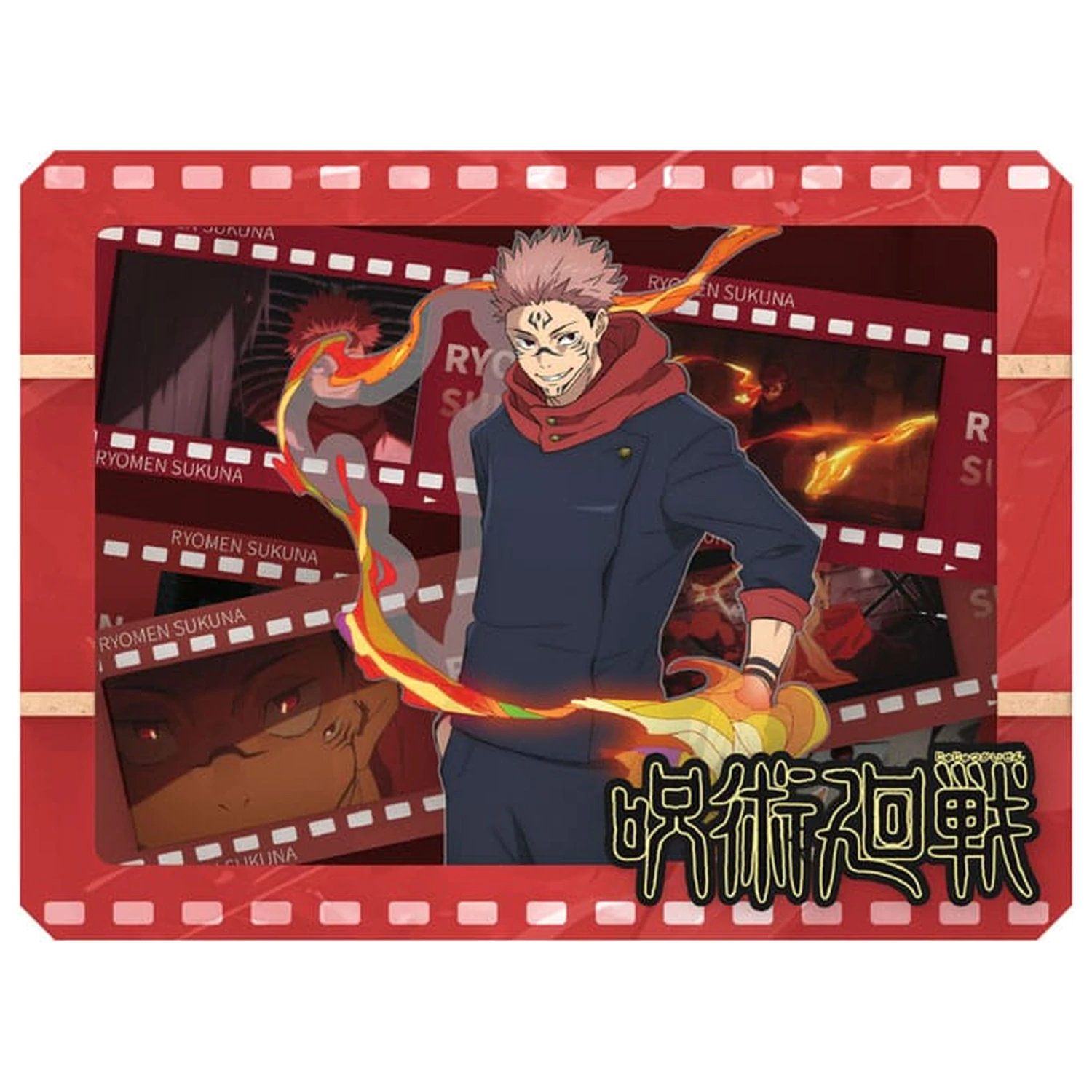 Jujutsu Kaisen Model Kit Drveni filmski okvir Galerija (S) Itadori fotografija proizvoda