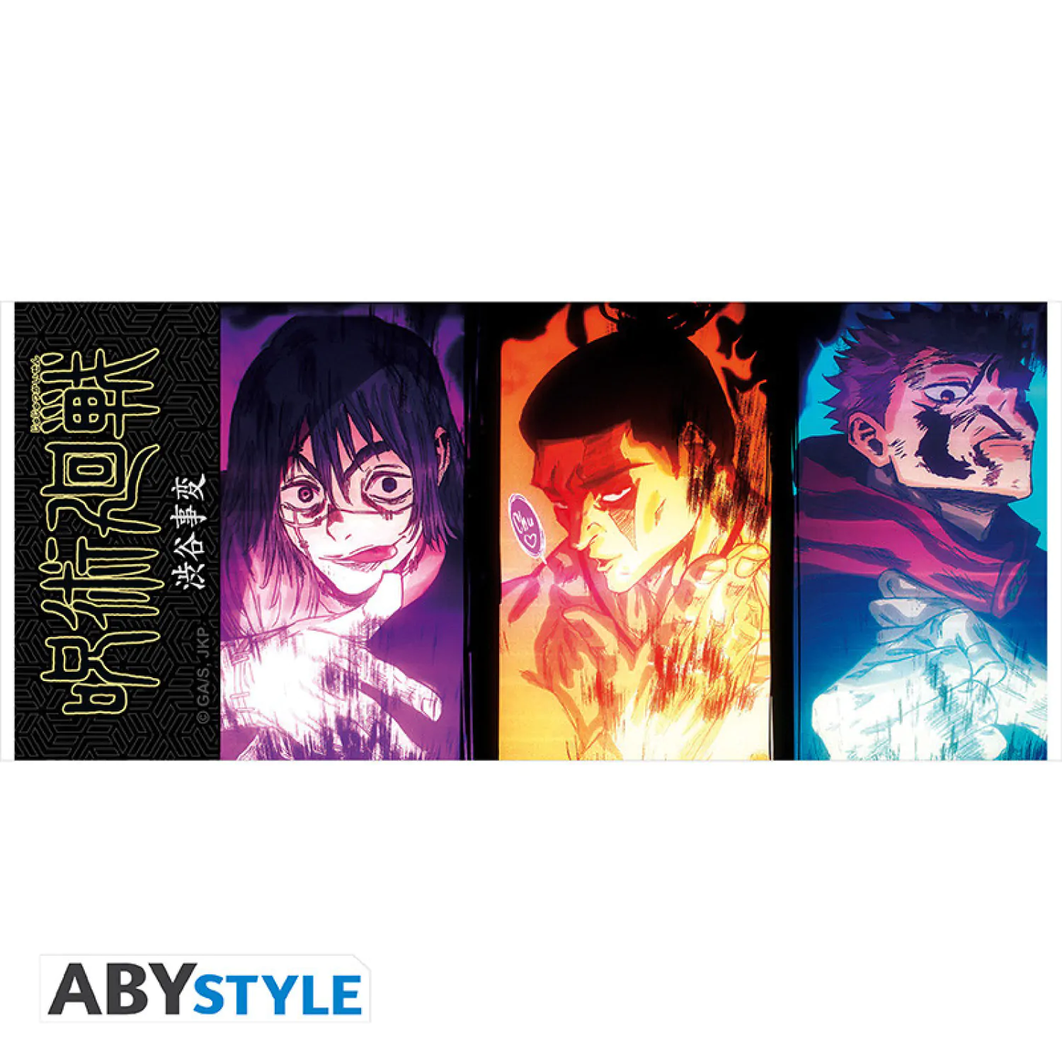 Jujutsu Kaisen Yuji & Aoi protiv Mahita šalica fotografija proizvoda