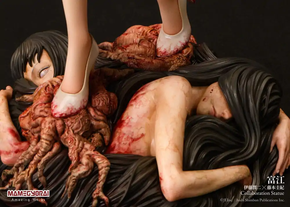Junji Ito x Yoshiki Fujimoto Collaboration PVC Kip Tomie 27 cm fotografija proizvoda