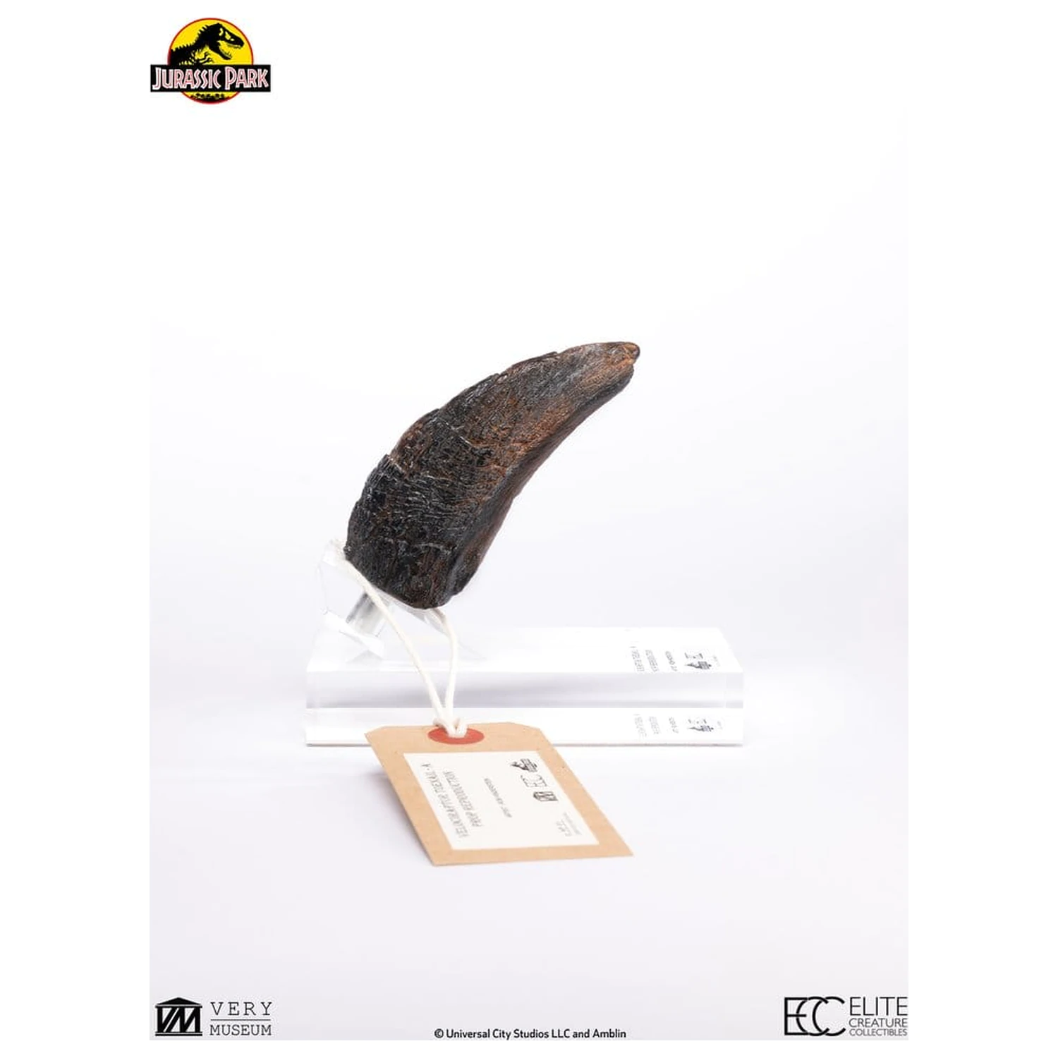 Jurassic Park 1/1 Replika pandže Velociraptora Tip A 11 cm fotografija proizvoda