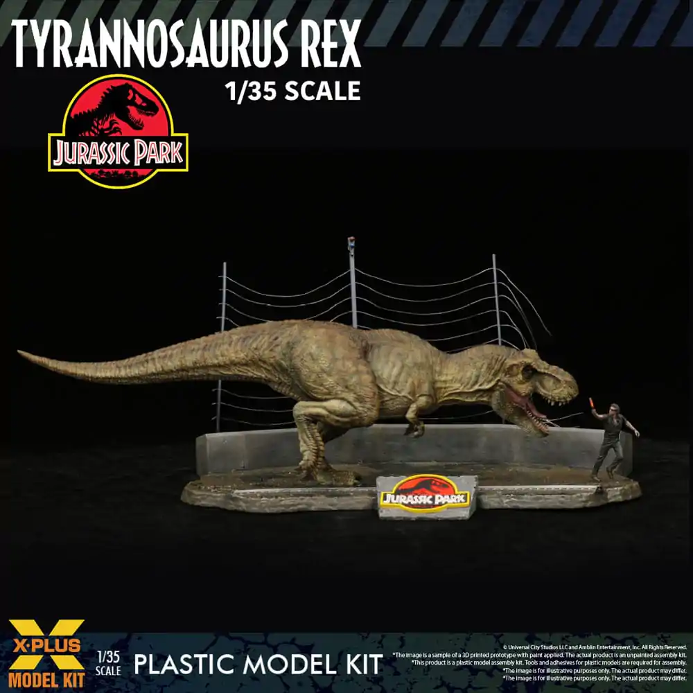 Jurassic Park Plastični model 1/35 Tyrannosaurus Rex 42 cm fotografija proizvoda