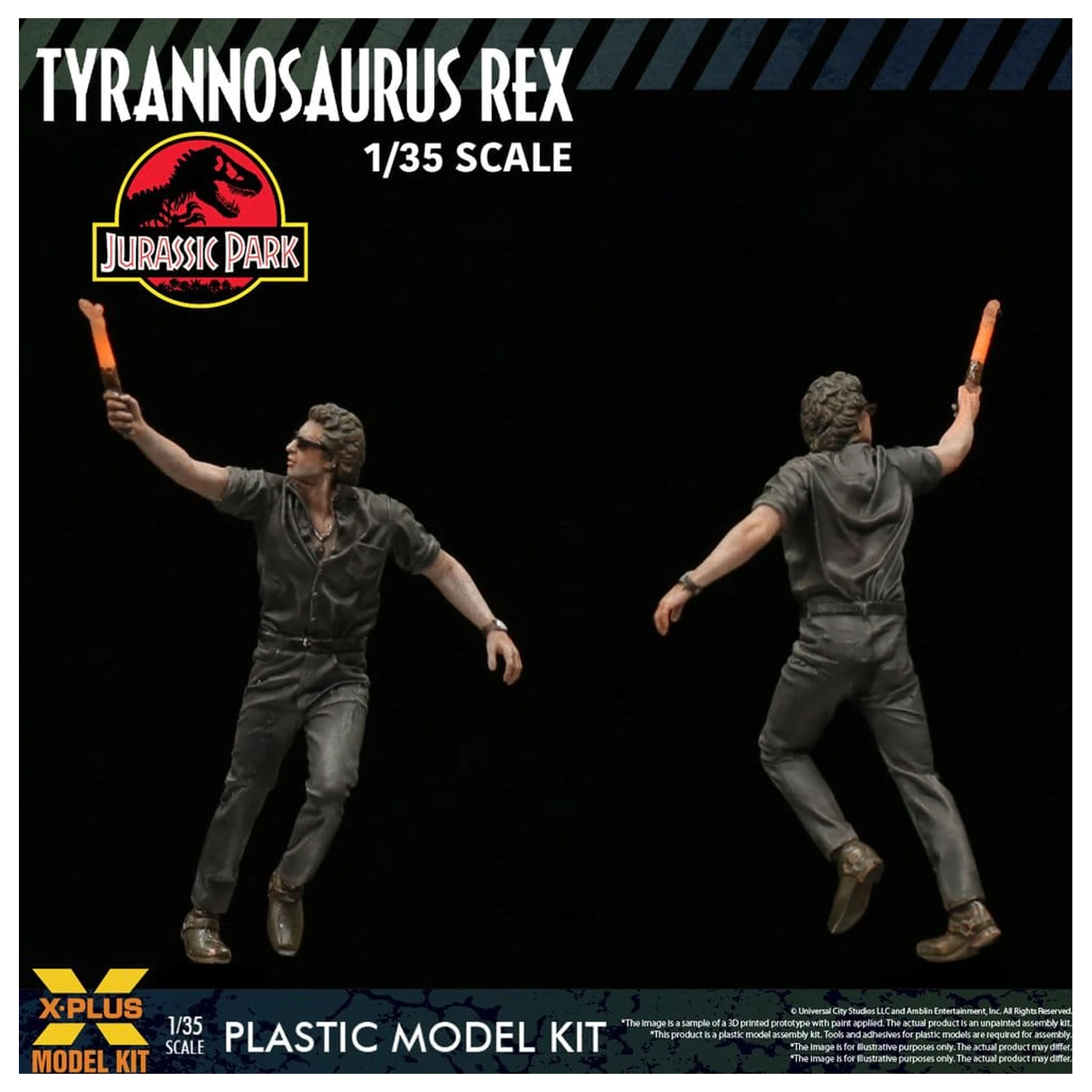 Jurassic Park Plastični Model Set 1/35 Tyrannosaurus Rex 42 cm fotografija proizvoda