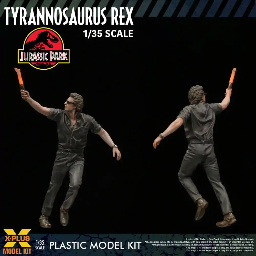 Jurassic Park Plastični model 1/35 Tyrannosaurus Rex 42 cm fotografija proizvoda