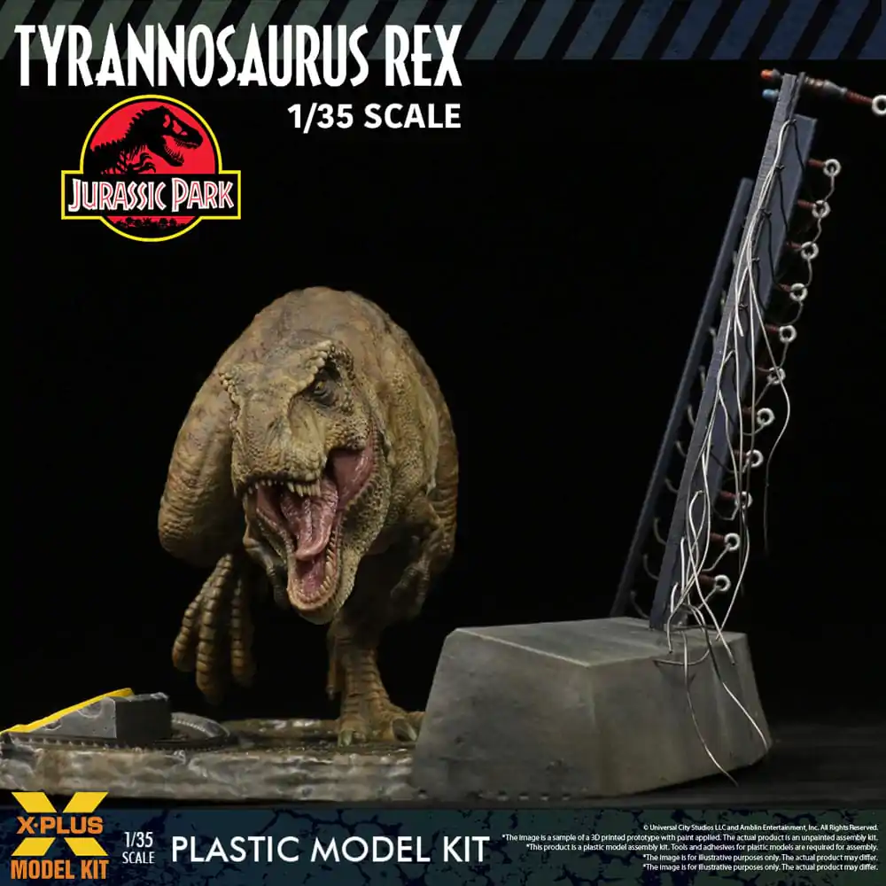 Jurassic Park Plastični model 1/35 Tyrannosaurus Rex 42 cm fotografija proizvoda