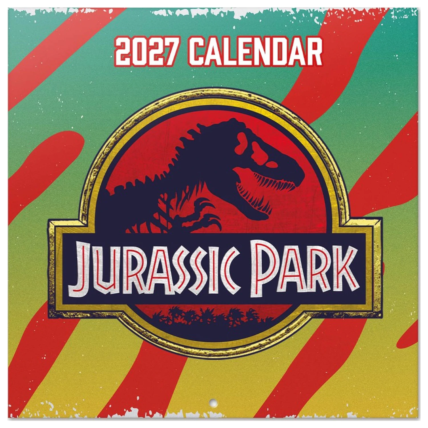 Jurassic Park 2027 Zidni kalendar 30 x 30 cm fotografija proizvoda