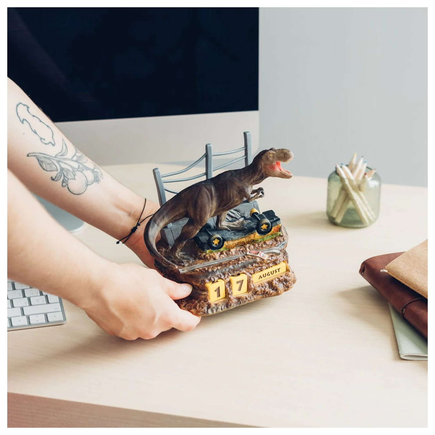 Jurassic Park 3D perpetualni kalendar fotografija proizvoda