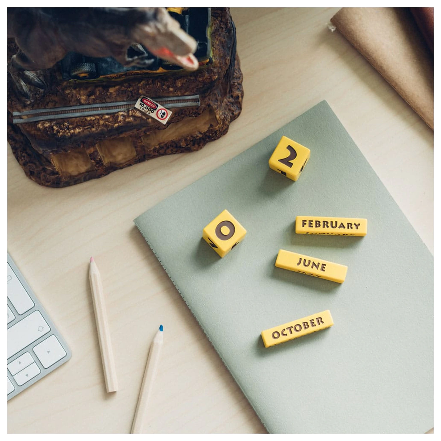 Jurassic Park 3D perpetualni kalendar fotografija proizvoda