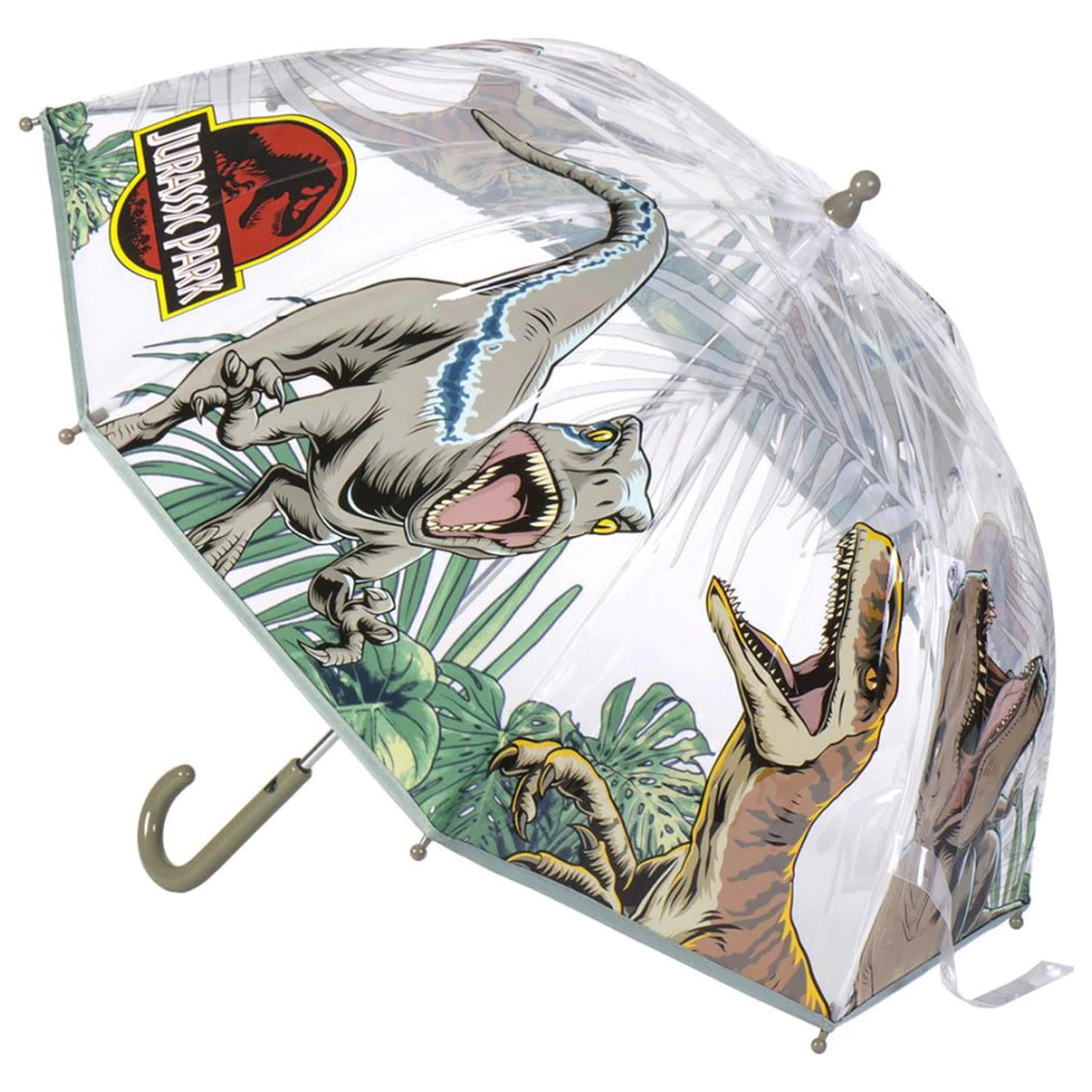 Jurassic Park Attack Dječji prozirni kišobran Ø71 cm fotografija proizvoda