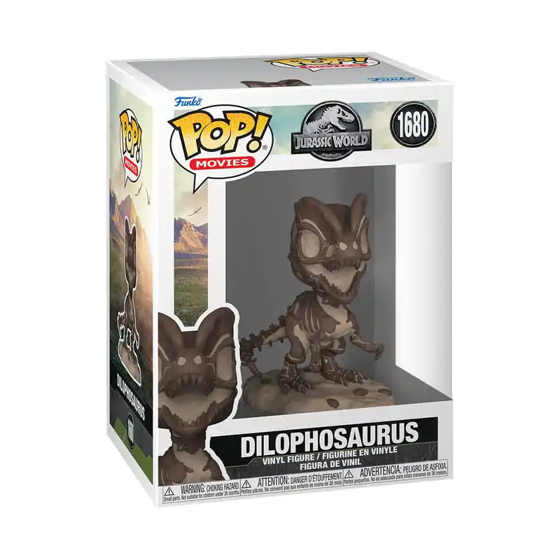 Jurassic Park Fossil Funko POP! Movies Vinilna figura Dilophosaurus 9 cm fotografija proizvoda