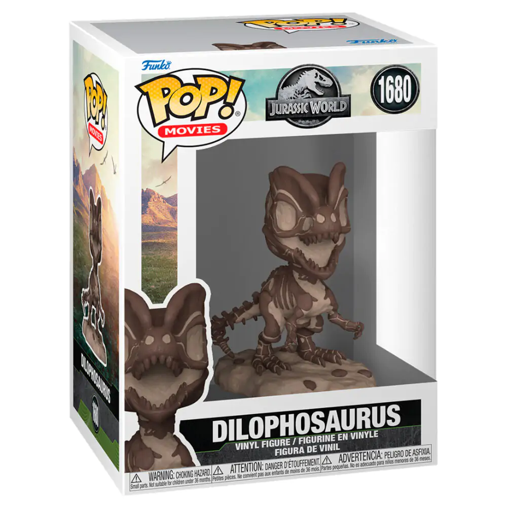 Jurassic Park Fossil Funko POP! Movies Vinilna figura Dilophosaurus 9 cm fotografija proizvoda
