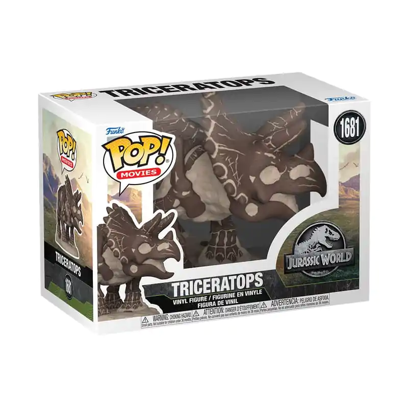 Jurassic Park Fossil Funko POP! Movies Vinilna figura Triceratops 9 cm fotografija proizvoda