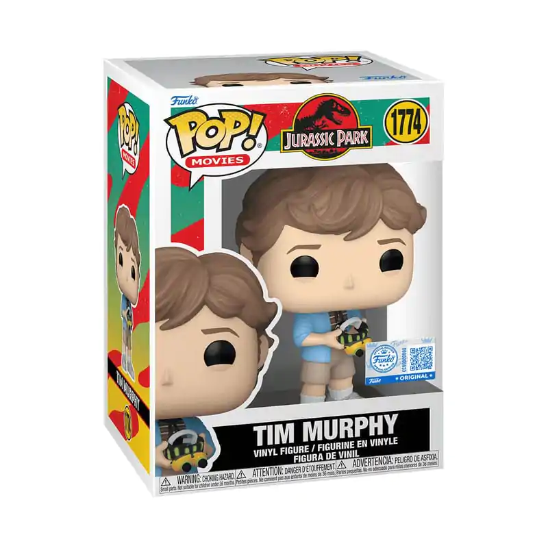 Jurassic Park Funko POP! Movies vinilna figura Tim Murphy with Goggles *ekskluzivna verzija* 9 cm fotografija proizvoda