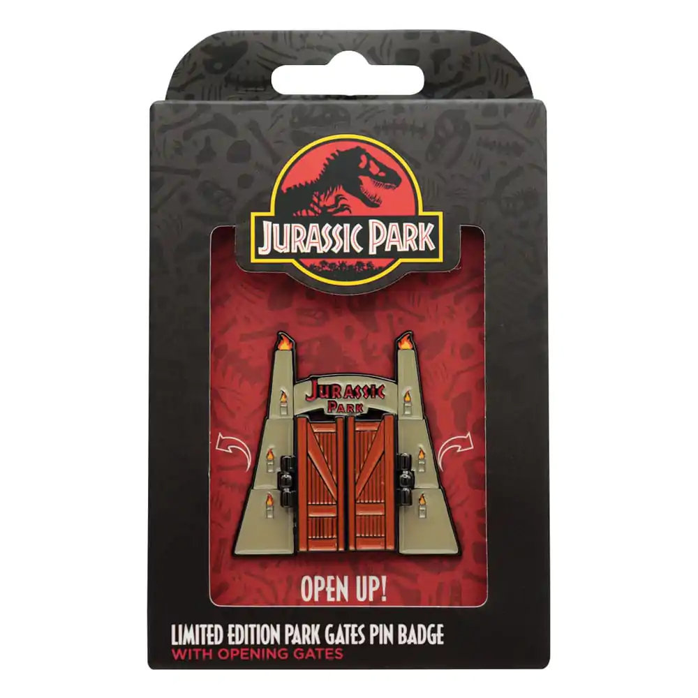 Jurassic Park Pin bedž Gates šarnirni fotografija proizvoda