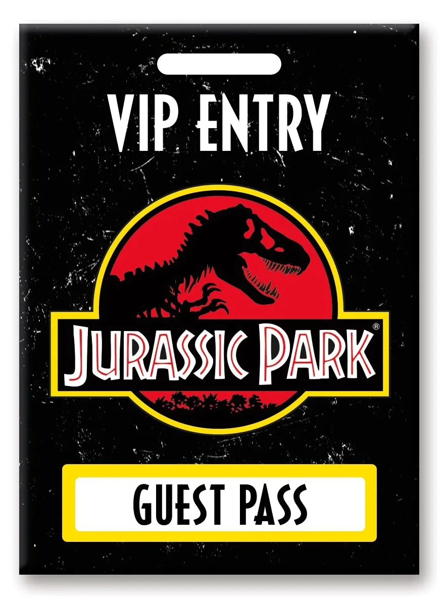 JURASSIC PARK Guest Pass Magnet 6,3x8,9cm fotografija proizvoda