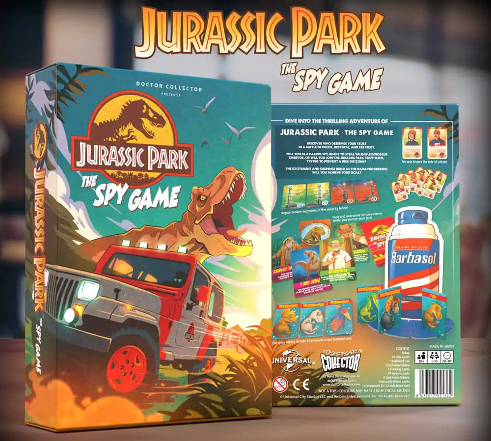 Jurassic Park Hidden Role Igra The Spy Igra *Engleska verzija* fotografija proizvoda