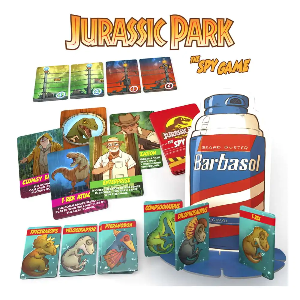 Jurassic Park Hidden Role Igra The Spy Igra *Engleska verzija* fotografija proizvoda