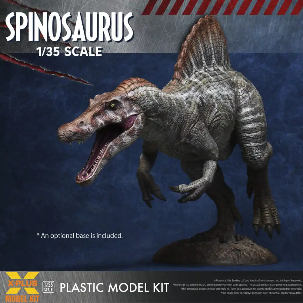 Jurassic Park III Plastični Model Kit 1/35 Spinosaurus 41 cm fotografija proizvoda