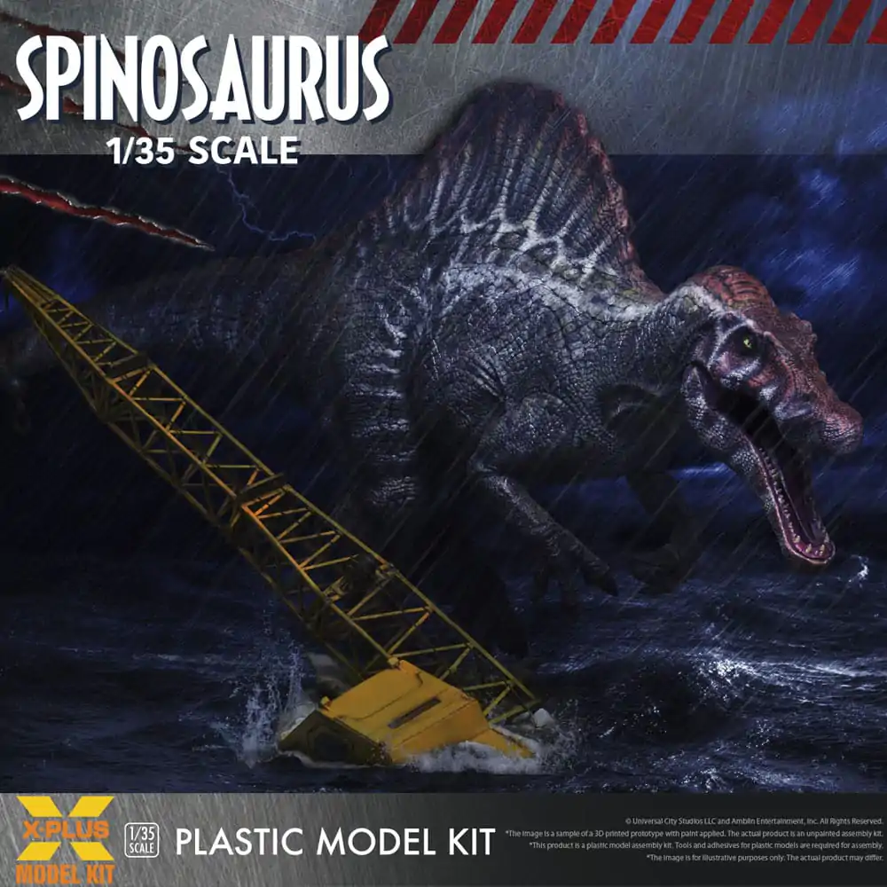 Jurassic Park III Plastični Model Kit 1/35 Spinosaurus 41 cm fotografija proizvoda